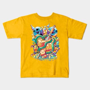 snake cheese Kids T-Shirt